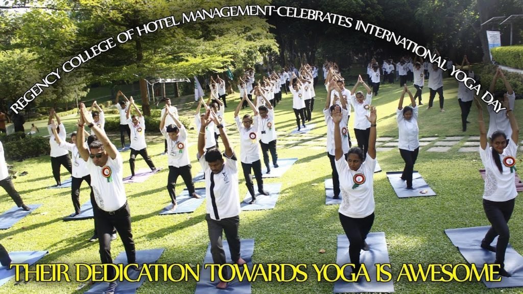 Regency College of Hotel Management | INTERNATIONAL YOGA DAY | NewsUnbox