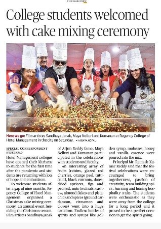 The Hindu-Cake Mixing Press Note