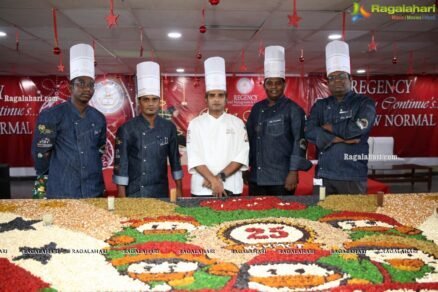 Christmas Cake Mixing 2020 at hotel management college by students 