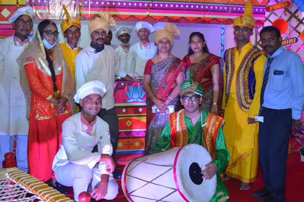 Punjabi food festival by hotel management college students