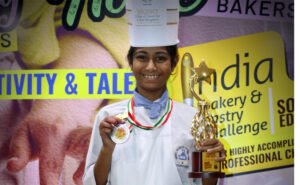 preeti dalal from regency college won silver medal