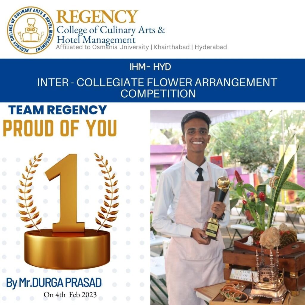 durga prasad from regency college got gold medal