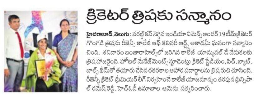 Regency Food Festival In Velugu News