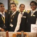 Hotel management students